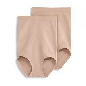 Jockey Skimmies Slimmers 2 Pack Breathe High Light/Light XL A655609 NEW